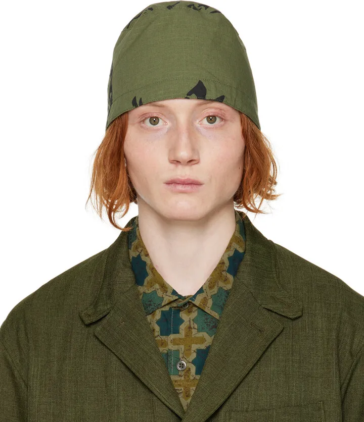 Engineered Garments Khaki Fez Hat