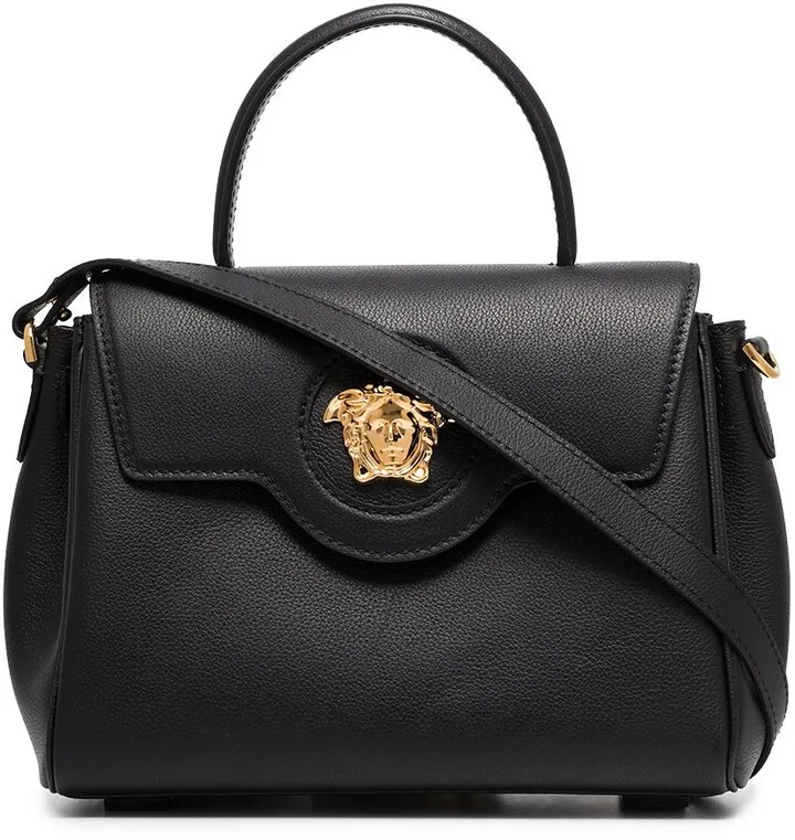 La Medusa leather tote bag