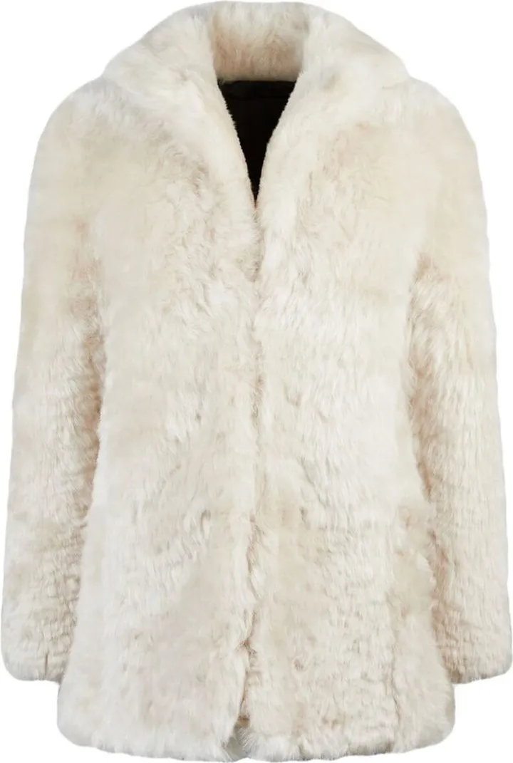 Kate faux-fur coat