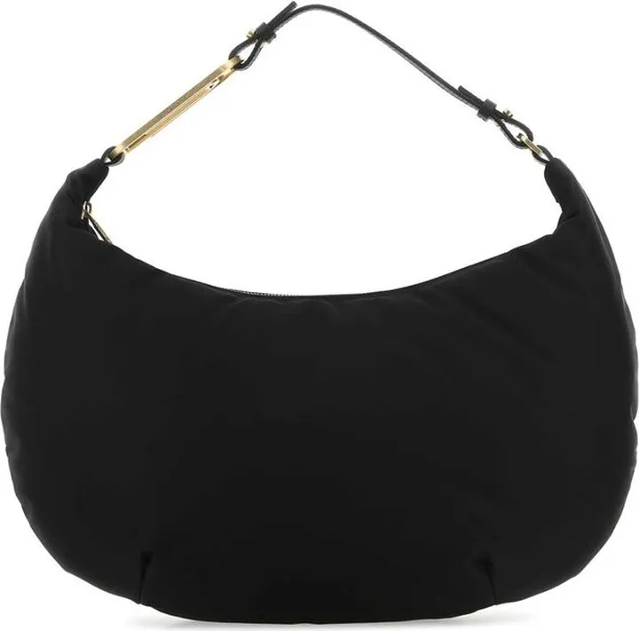 Off-White Logo Patch Zip-Up Shoulder Bag