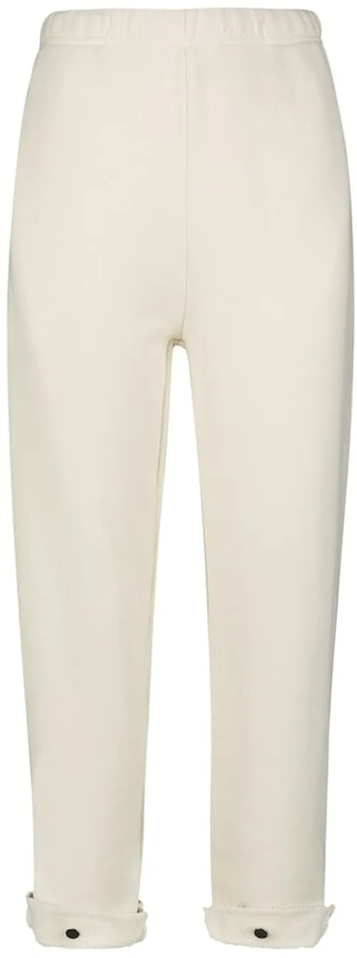 Cotton jersey straight sweatpants