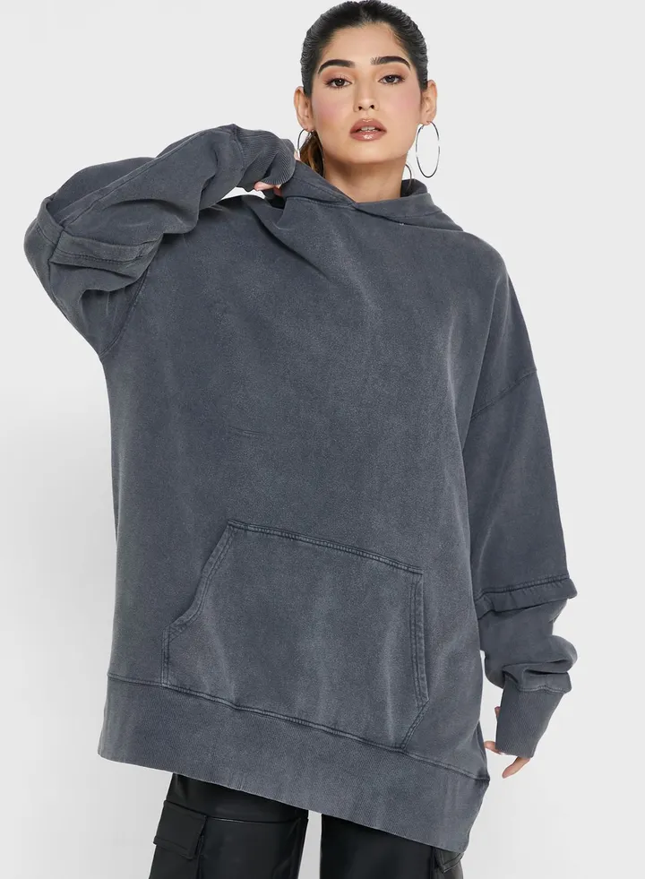 Pocket Detail Hoodie