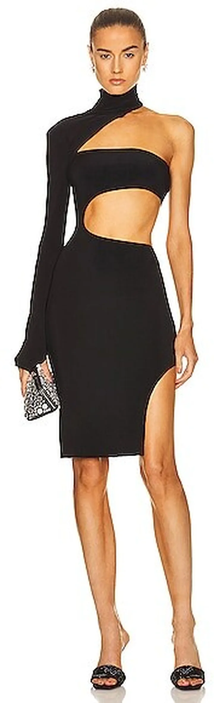 Norma Kamali Shane Dress in Black