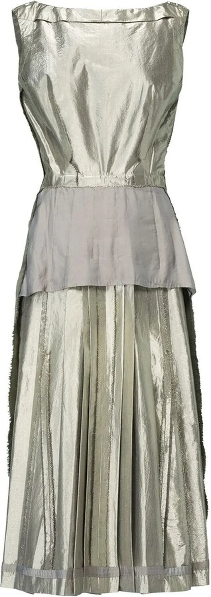 Patchwork Midi Dress