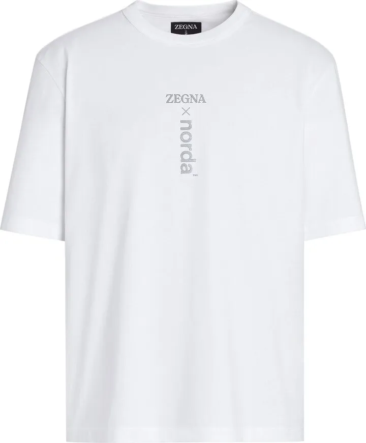 x norda™ graphic-print cotton T-shirt