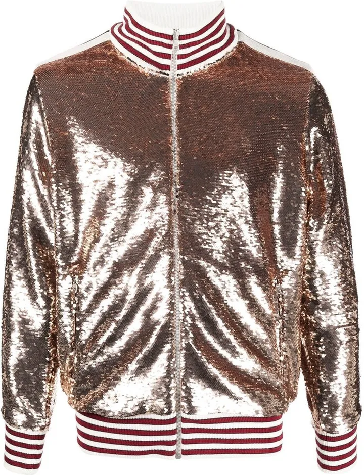 Sequin Bomber Jacket