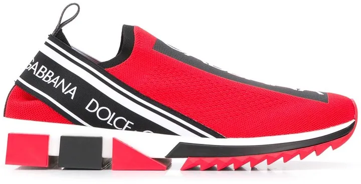 Sorrento logo print sneakers