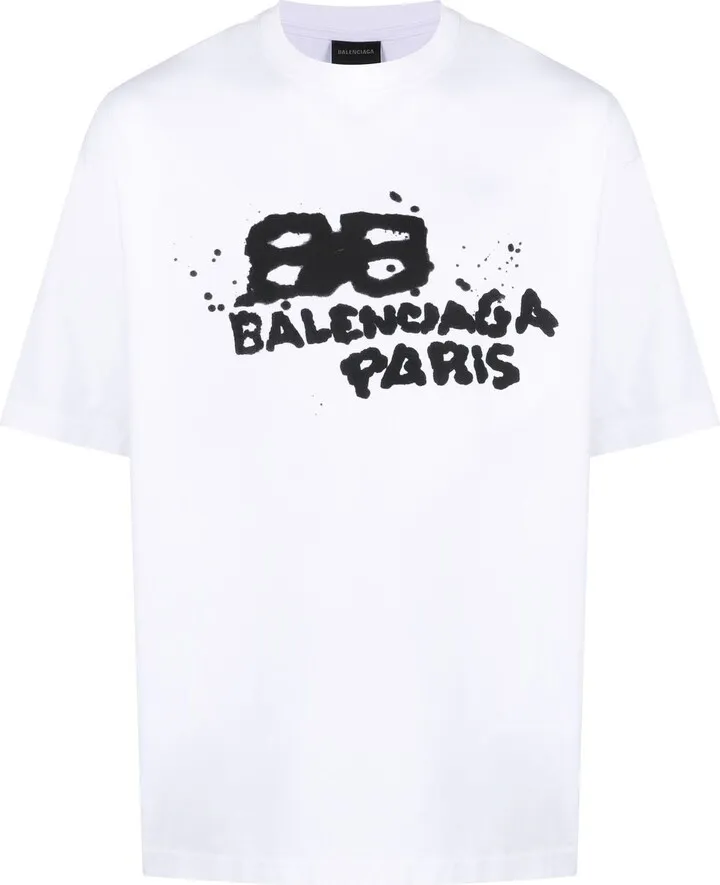 logo-print short-sleeve T-shirt