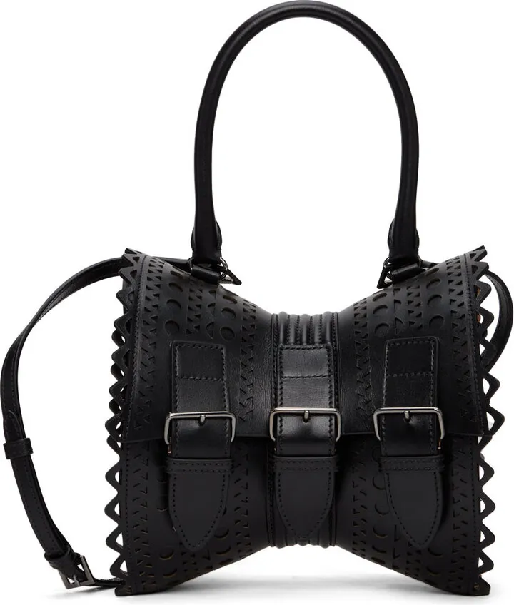 ALAÏA Black 1992 Corset 18 Bag