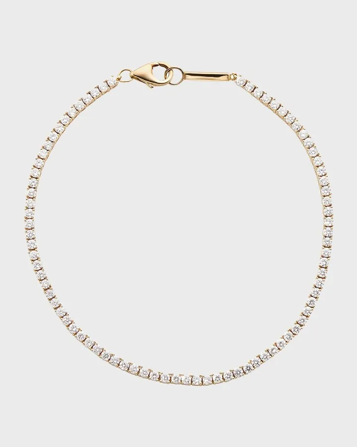 14k Diamond Tennis Bracelet
