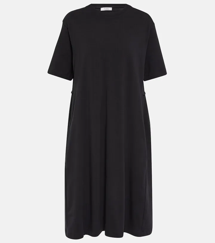 Leisure Gaspare cotton-blend jersey dress