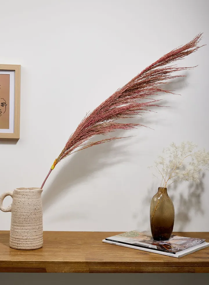 Fiori Faux Pampas Grass Single Stem