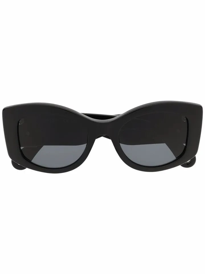 Tinted Oversize-Frame Sunglasses