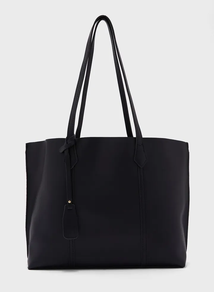 Tote Bag With Fob Detail