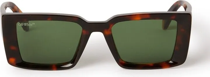 Off-White Savannah Rectangular Frame Sunglasses