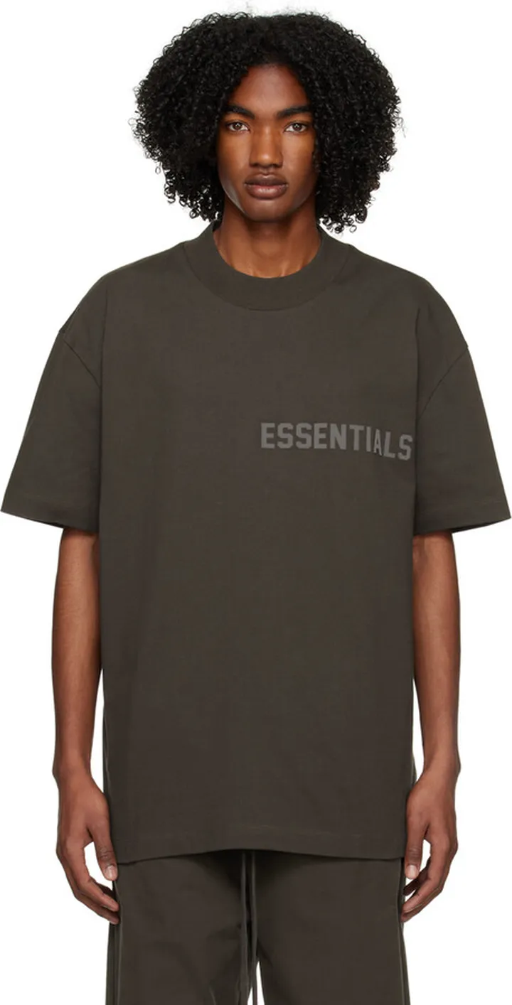 Essentials Gray Crewneck T-Shirt