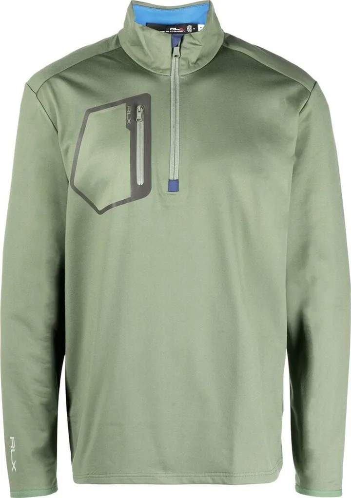Long-Sleeve Half-Zip Pullover