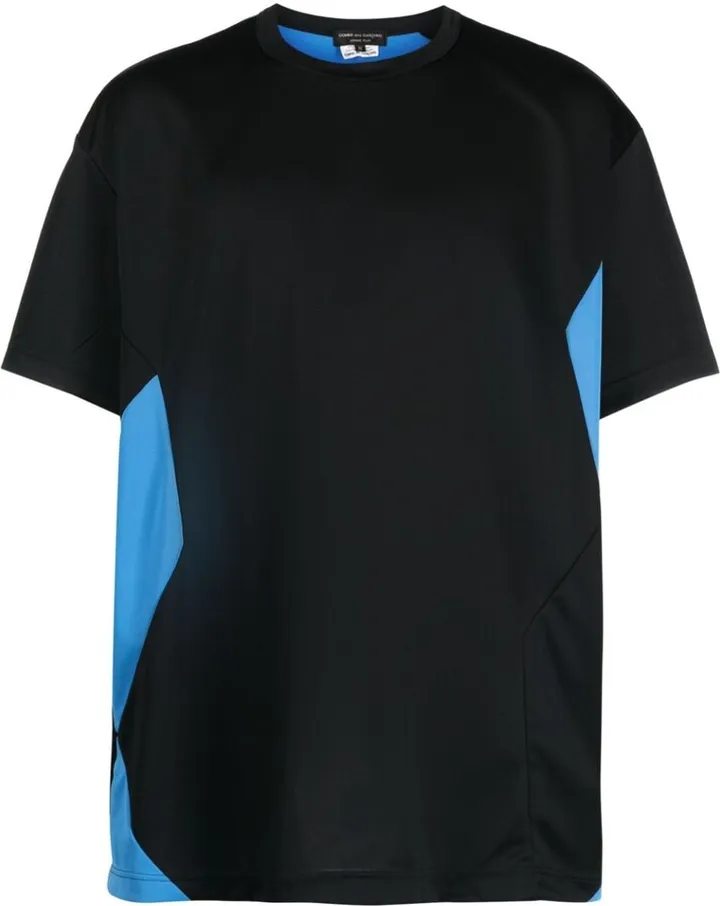 panelled-design short-sleeve T-shirt