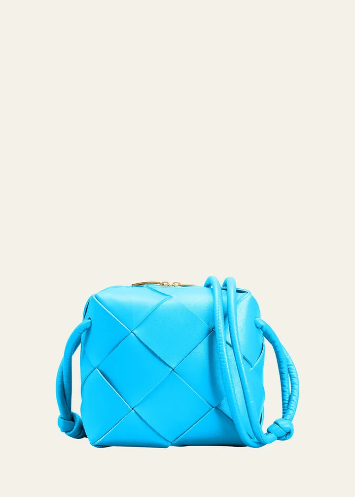 Mini Intrecciato Napa Crossbody Bag