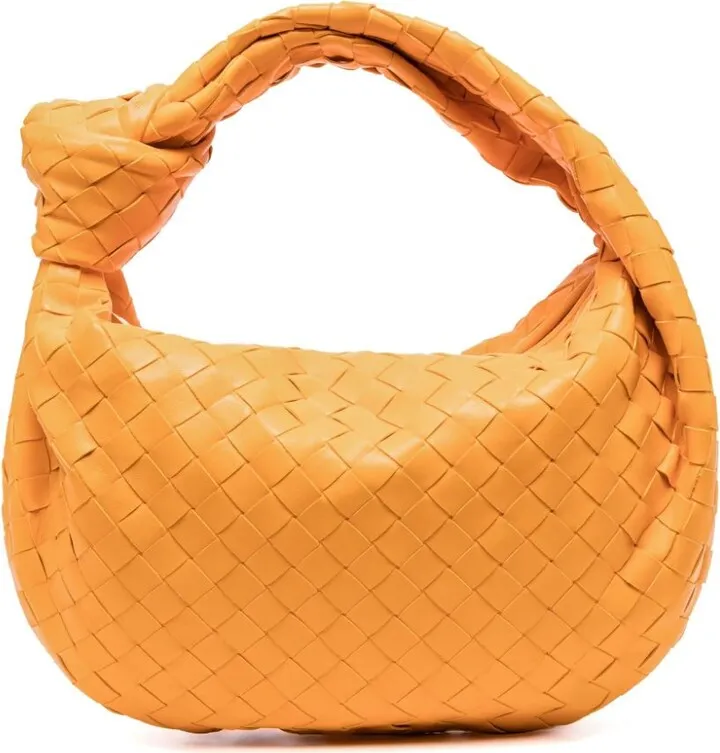 Orange Teen Jodie Leather Shoulder Bag