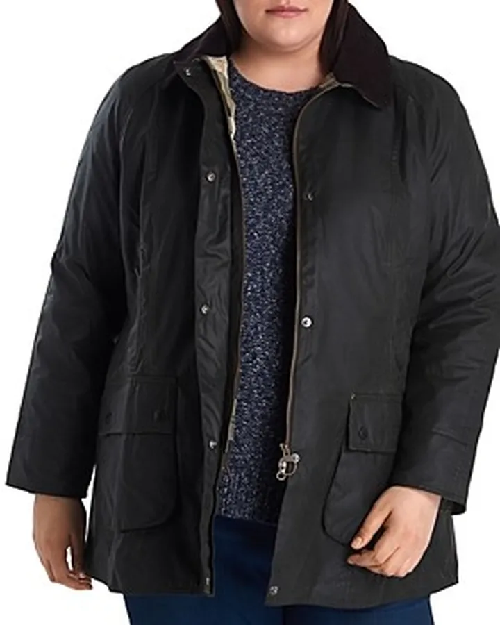 Barbour Plus Beadnell Waxed Coat