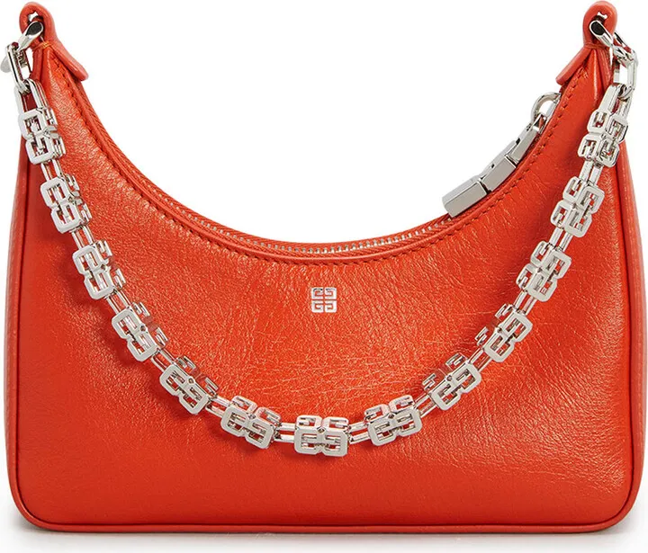 Mini Moon Cutout Shoulder Bag