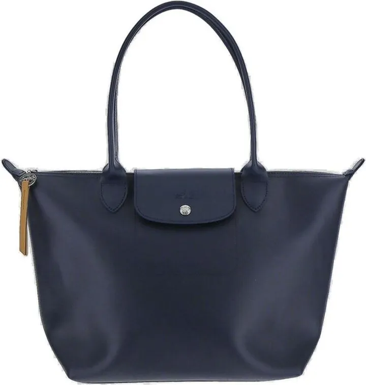 Longchamp Le Pliage Logo Embossed Small Tote Bag