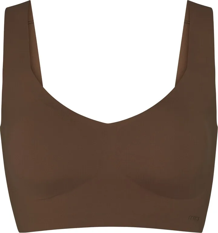 Naked Plunge Longline Bra | Oxide