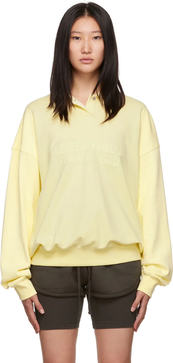 Essentials Yellow Lightweight Polo