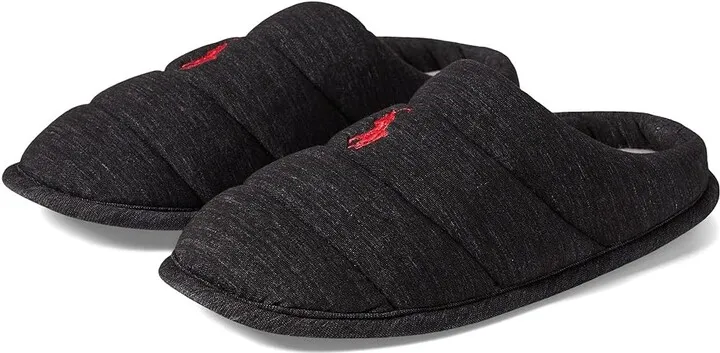 Polo Ralph Lauren Emery Slipper (Black) Men's Slippers