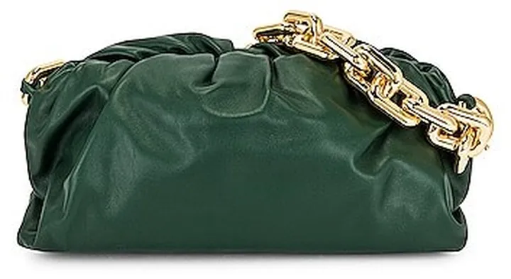 Bottega Veneta The Chain Pouch Bag in Green