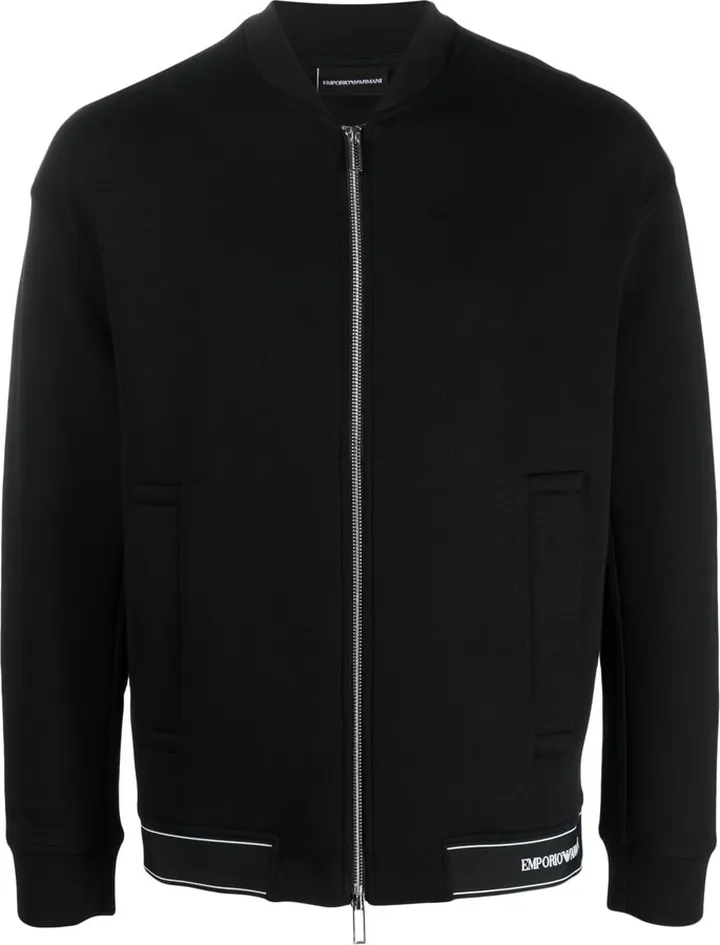 Logo-Detail Bomber Jacket
