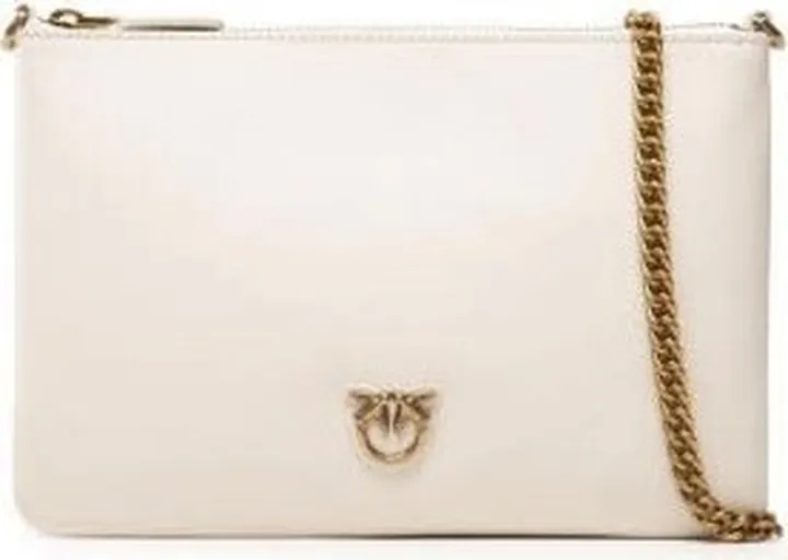 Shoulder Bag With Logo Plaque