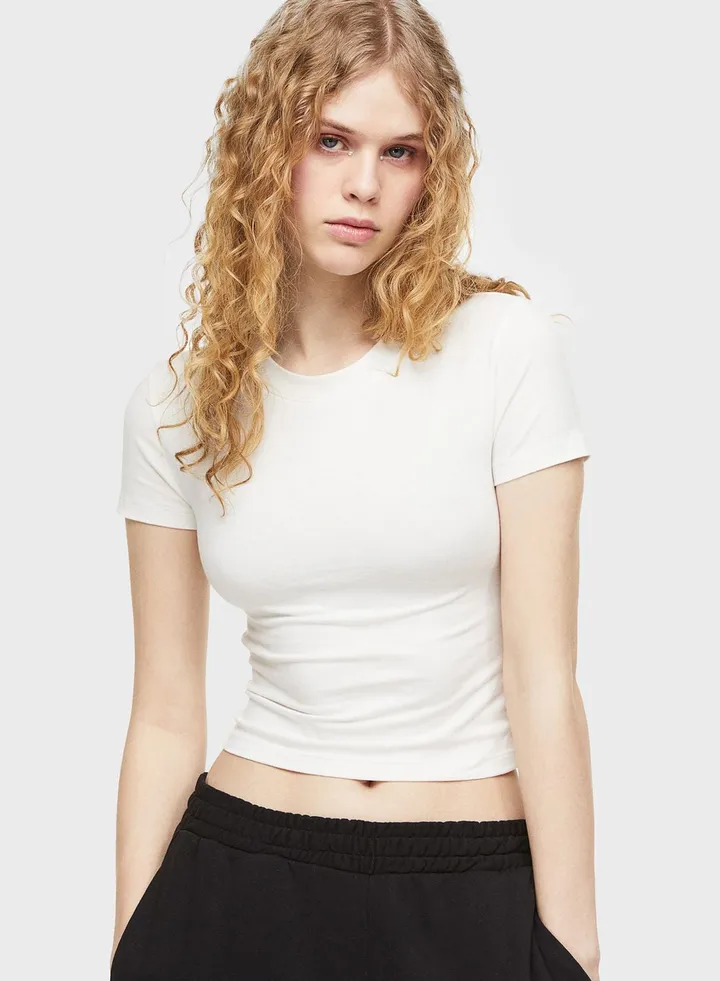 2-Pack Crop T-Shirt