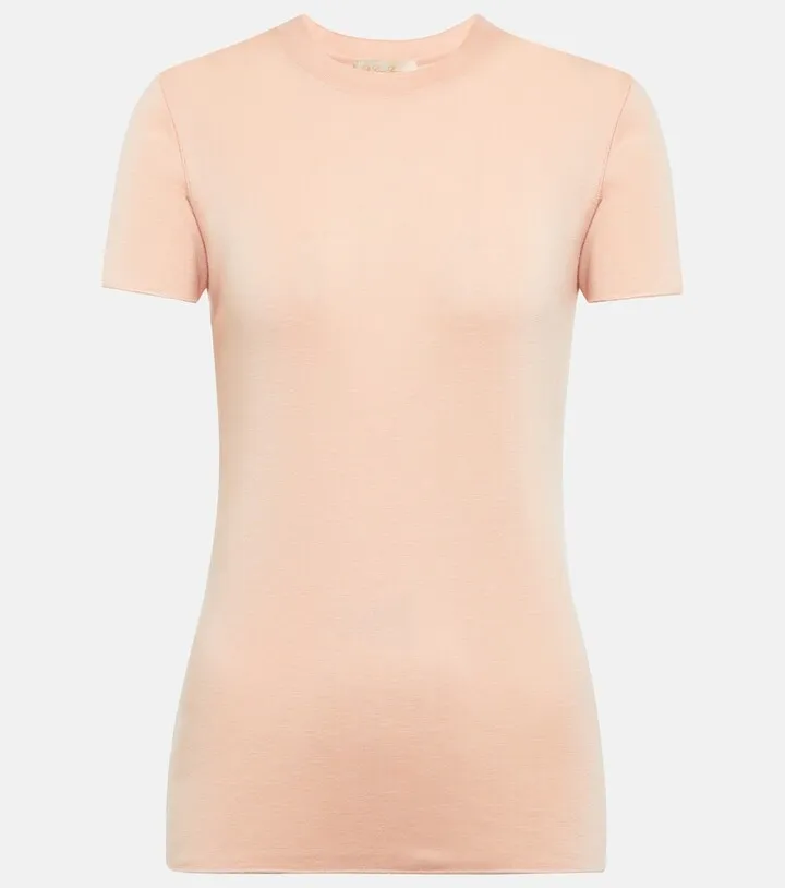 Cashmere and silk T-shirt