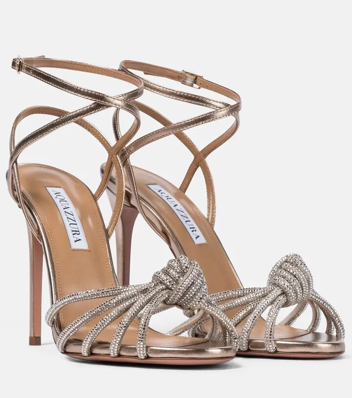 Celeste 105 embellished leather sandals
