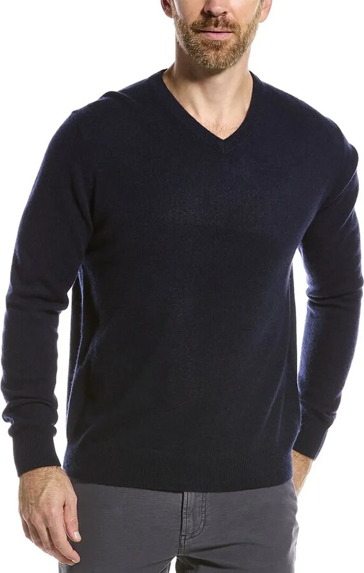 Magaschoni V-Neck Cashmere Sweater