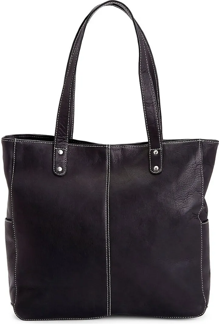 Small Leather Tote Bag