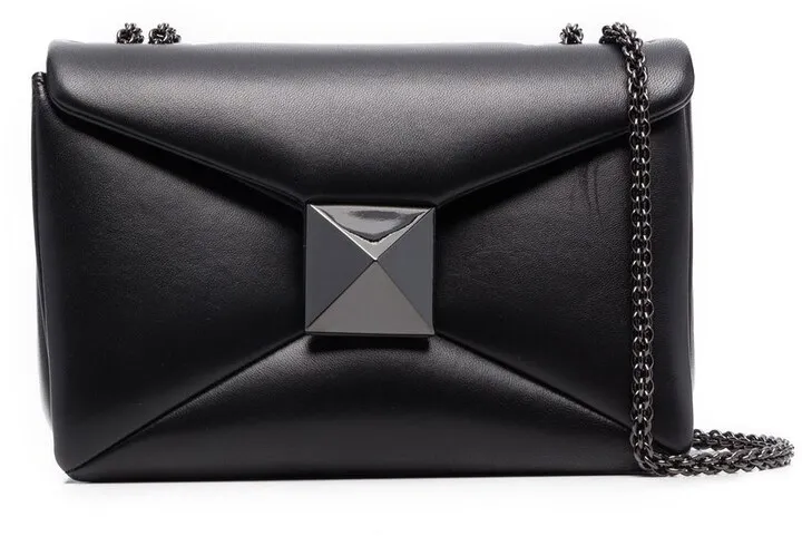 small One Stud nappa-leather crossbody bag
