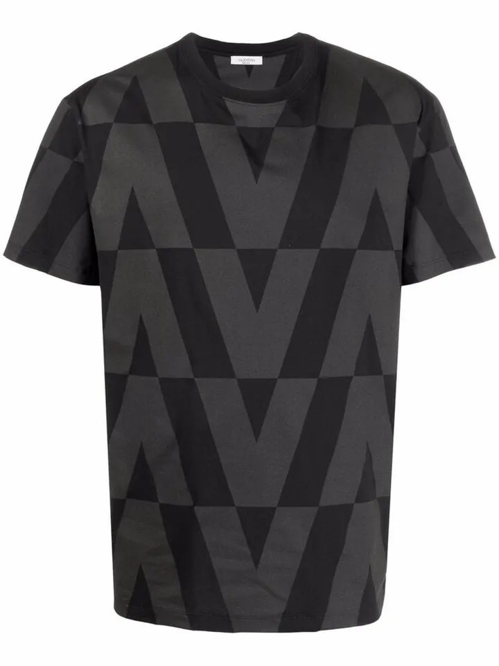 logo-print cotton T-shirt