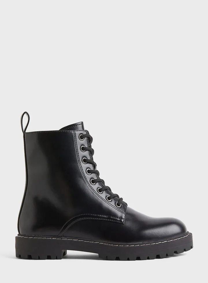Lace Up Boots