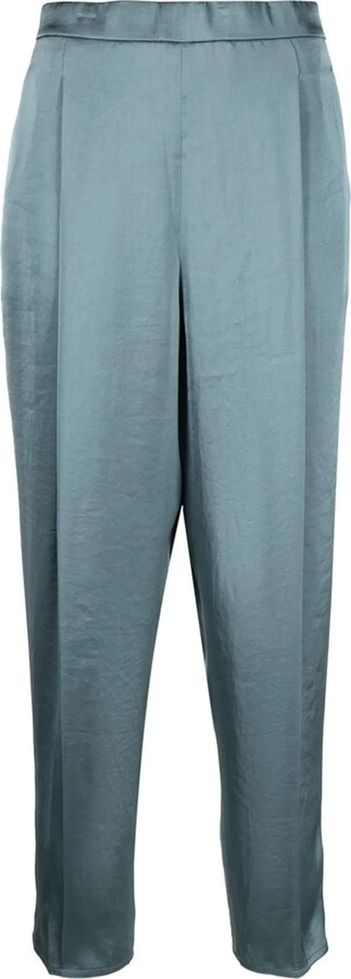 Elasticated Cropped Trousers