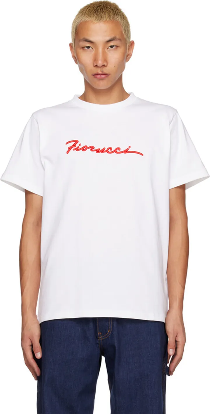 Fiorucci White Squiggle T-Shirt