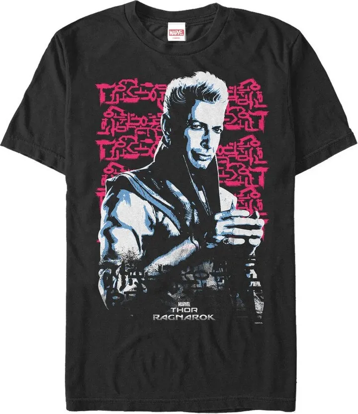 Men's Marvel Thor: Ragnarok Grandmaster Script T-Shirt - Black - 4X Large