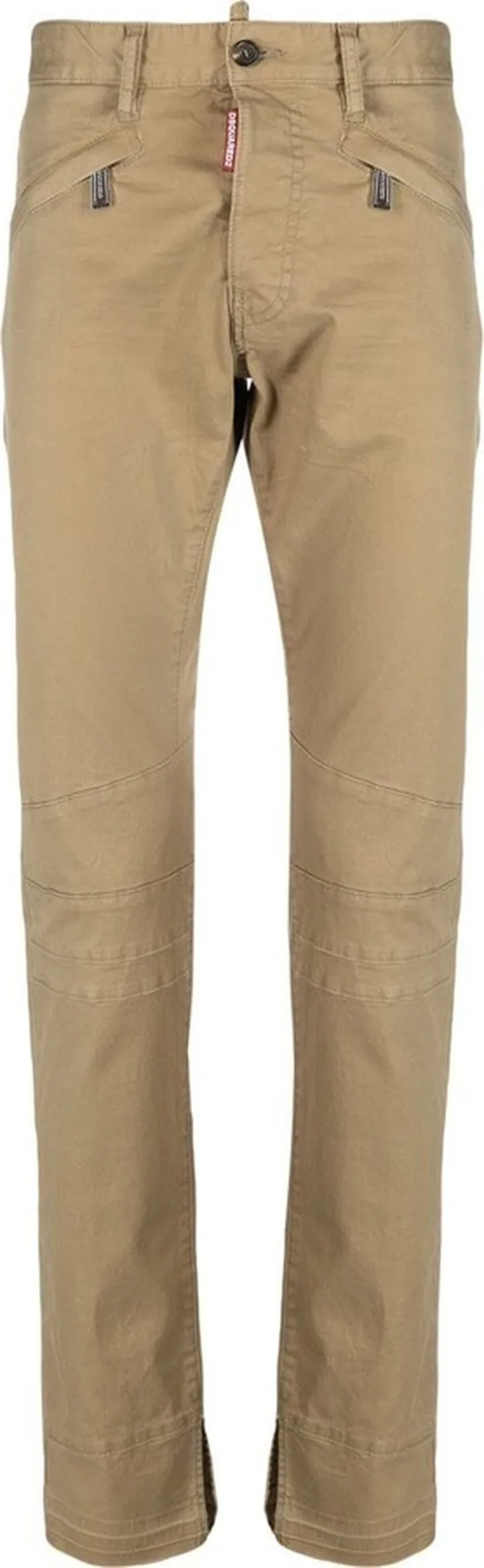 Tapered Logo-Tag Trousers