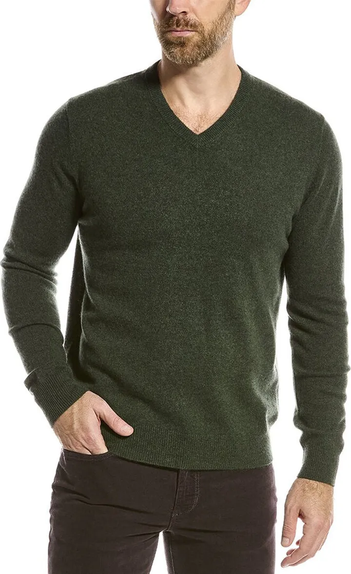 Magaschoni V-Neck Cashmere Sweater