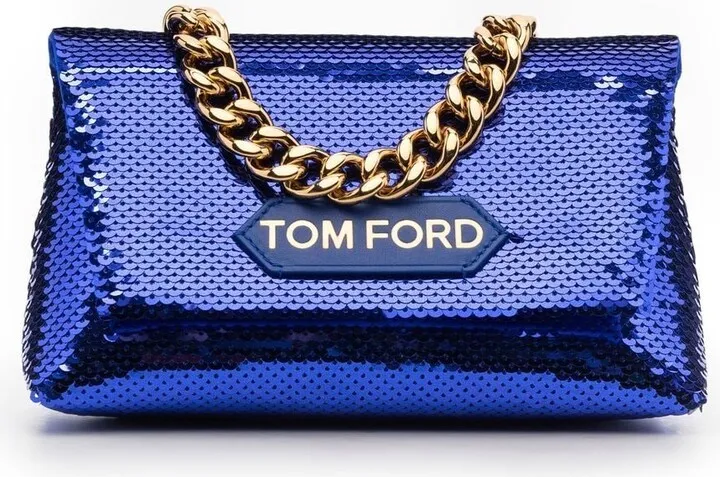 Sequin-Embellished Mini Bag