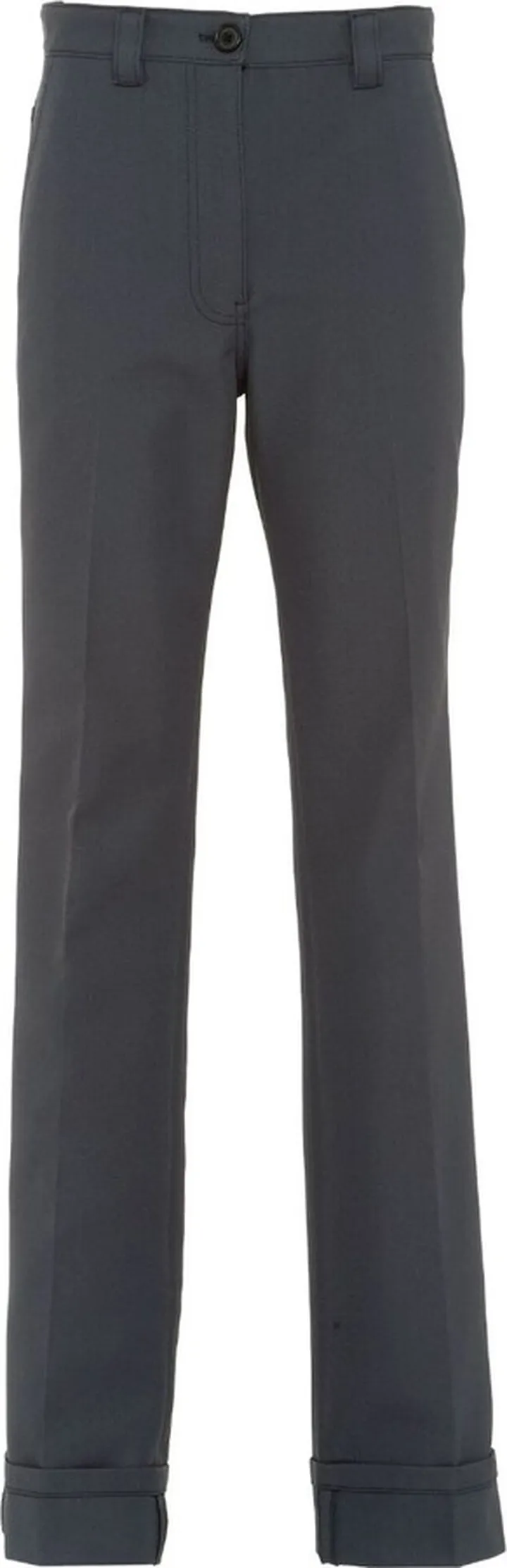 Straight-Leg Trousers