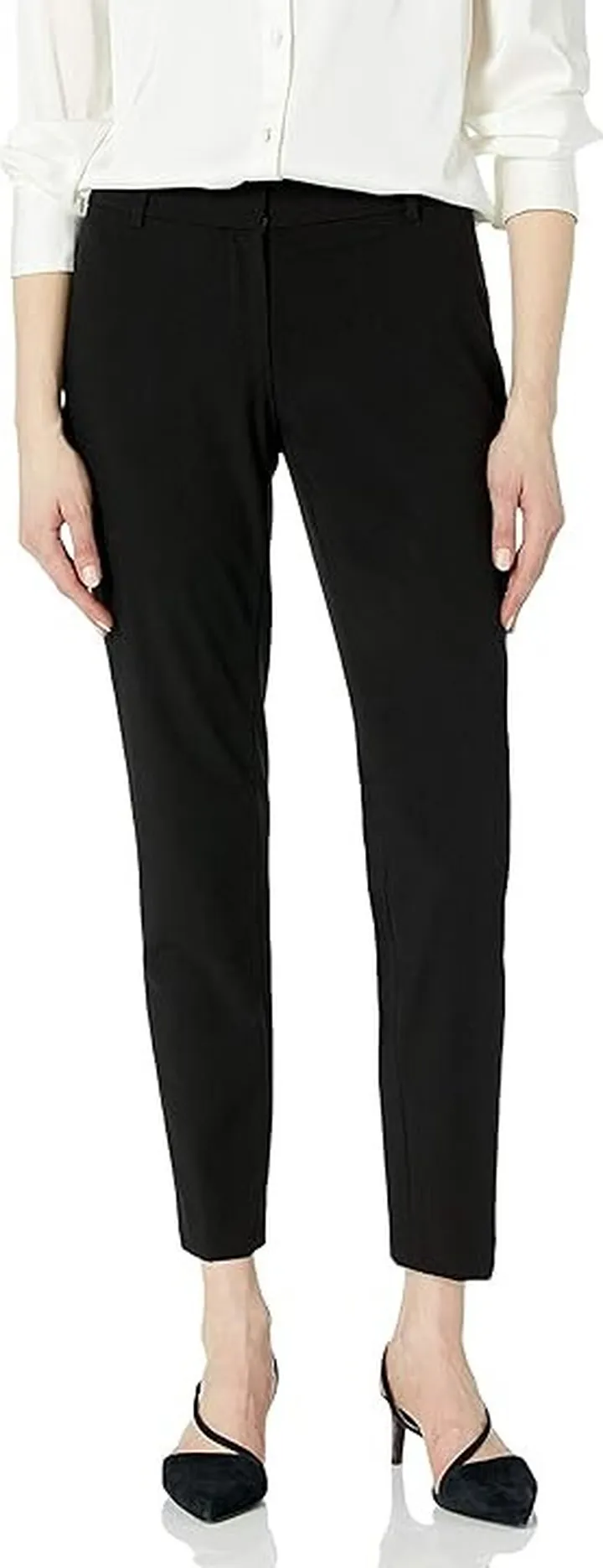 Calvin Klein Women's Slim-Fit Suit Pant (Black) Women's Suits Sets