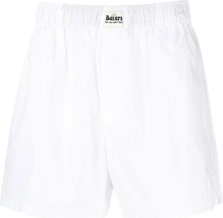Logo-Patch Detail Boxer Shorts